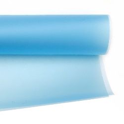 Matte Cellophane  Sheet / 60x60 cm / Blue - 1 sheet