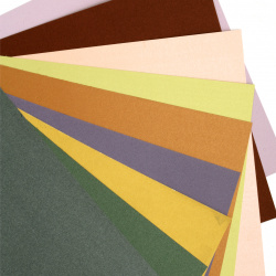 Cardboard 150-200 g / m2 Asorte (19.7x 27cm) color MIX