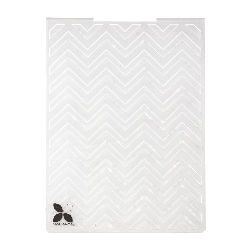Not Available Online. You can also buy at EM ART stores and at 0884400631 Embossing folder 12.5x17.8 cm - zig-zag figurative