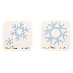 Decoration Cutting Dies Mixed Snowflakes from 15 mm to 42 mm