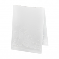 Μήτρα embossing folder 10,5x14,5 cm - φοίνικες