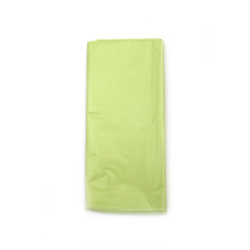 Hârtie servetă 50x65 cm verde perlat - 10 coli