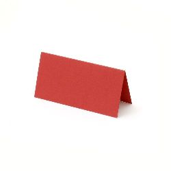 Not Available Online. You can also buy at EM ART stores and at +359 884 000 893 DIY Card base 5x10 cm vertical color red -10 pieces
