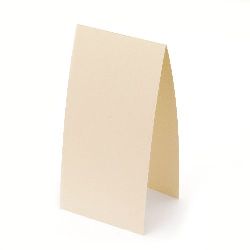 Not Available Online. You can also buy at EM ART stores and at +359 884 000 893 Card base 10x20 cm horizontal color champagne -10 pieces