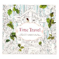 Anti-stress coloring book 24x24.5 cm 24 pages - Time Travel