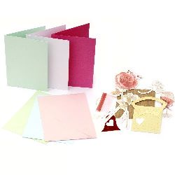 Stoc epuizat. Primeste notificare pe email cand produsul revine in stoc Set pentru realizarea a 3 carți Istoric de 11,5x17 cm