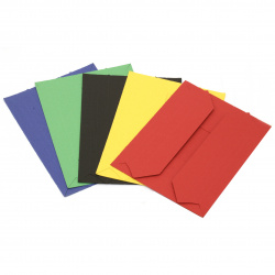 FOLIA κορνιζά από χαρτόνι 300 g / m2 ορθογώνιο 24,5x18,5 cm μιξ χρώματα - 1 τεμάχιο