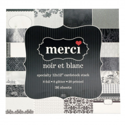 Hârtie de designer pentru scrapbooking 12 inch (30,5x30,5 cm) 18 modele x 2 foi