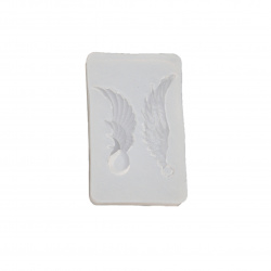 Not Available Online. You can also buy at EM ART stores and at 0884400631 Silicone mold /shape/ 30x47x9 mm pendants angel wings