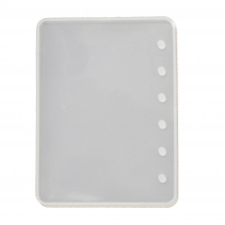 Silicone mold /shape/ 98x135x6 mm album cover for handmade craft decorations