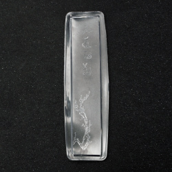 Silicone mold /shape/ 166x50x5 mm bookmark bamboo for polymer clay crafts