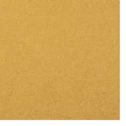 Χαρτόνι περλέ διπλής όψης με ανάγλυφο λουλούδια 260 g / m2 A4 (21x 29,7 cm) καφε/χρυσό -1 φύλλο