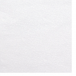 Χαρτί περλέ ανάγλυφο με μοτίβο 120 gr / m2 A4 (297x210 mm) μονής όψης λευκό -1 τεμάχιο