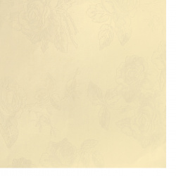 Хартия перлена едностранна релефна с рози 120 гр/м2 А4 (297x210 мм) крем -1 брой