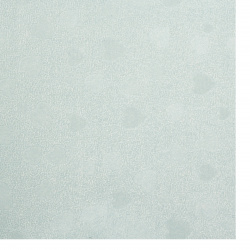 Χαρτί περλέ ανάγλυφο με καρδιές 120 gr / m2 A4 μονής όψης (21 / 29,7 cm) μπλε φως -1 τεμ