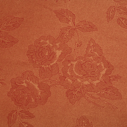 Χαρτί περλέ ανάγλυφο μίας όψης με τριαντάφυλλα 120 g / m2 A4 (297x210 mm) κόκκινο -1 κομμάτι