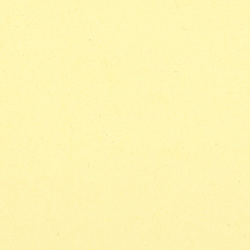 Colored Paper, 120 gsm, Double-Sided, 50x78 cm, Pale Yellow - 1 Sheet