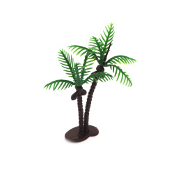 Artificial palm tree for decoration, 77x63 mm, with base