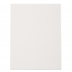 Foam board 70x100x0.5 cm white -1 piece