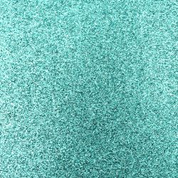 Glitter Cardstock A4 (297x210 mm) 300 g/m², Single-Sided with Blue Glitter - 10 pieces