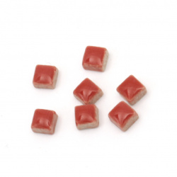 Stoc epuizat. Primeste notificare pe email cand produsul revine in stoc Mozaic ceramic pentru decorare 5x5x3,5 mm culoare roșu 20 grame ~ 132 bucăți