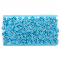Еmbossed print160x85x8 mm for decoration of roses