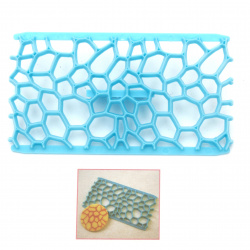 Еmbossed print 150x85x8 mm for decoration lattice imitation stones