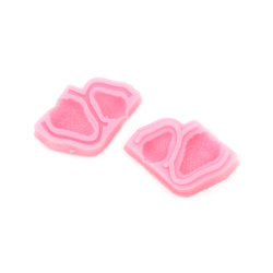 Silicone mold /shape/ 36x25x20 mm strawberries 2 parts