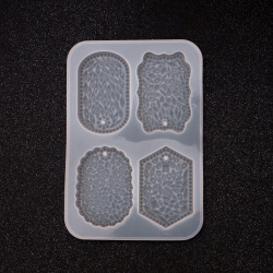 Mold din silicon /forma/ 130x190x10 mm pandantive