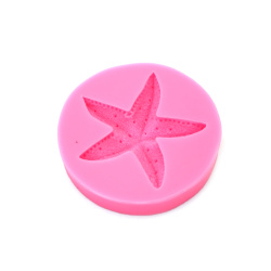 Silicone Mold 88x16 mm Starfish