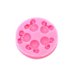 Silicone Mold 75x10 mm Mice