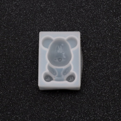 Silicone Mold 48x65x22 mm Mouse