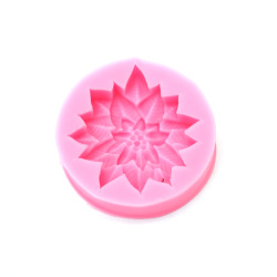 Silicone Mold 60x14 mm Flower