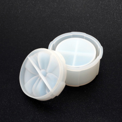 Silicone Mold, 87x87x68 mm, Box Shape