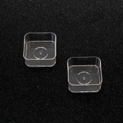 Πλαστικό καλούπι /σχήμα/ τετράγωνο 40x18 mm - 5 τεμάχια