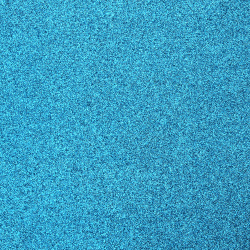 Canvas with Glitter, 40x48x0.5 mm, Blue - 1 Sheet