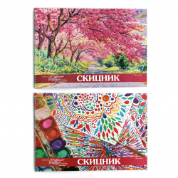 Скицник А3 спирала 190 гр 15 листа
