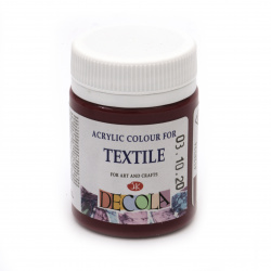 Vopsea textila acrilica DECOLA Nevskaya paleta 50 ml roz inchis