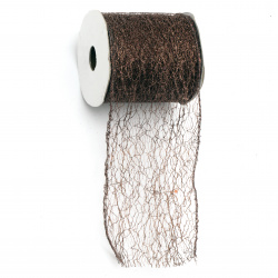 Not Available Online. You can also buy at EM ART stores and at +359 884 000 893 Spider Web Net for Decoration, DIY Crafts 8 cm color brown with lame - 9 meters