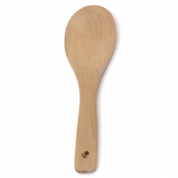 Unfinished Wooden Spoon for Crafts 225x70 mm 