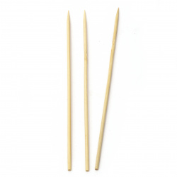 Bamboo sticks 245x4 mm ~ 45 pieces