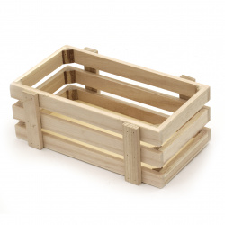 Wooden crate 220x130x80 mm