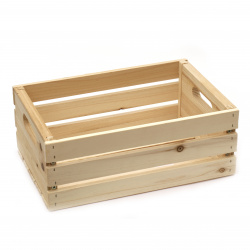 Wooden crate, 350x230x130 mm