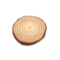 Wooden Disc 100~110x10 mm - 1 Piece