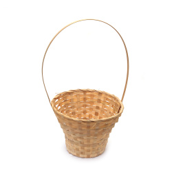Wicker Basket 230x130x430 mm, Natural Color