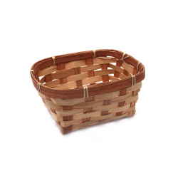 Wicker Basket, 185x90 mm, Natural Color