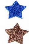 Gliter Star Embellishment, E.V.A.Foam, Mixed 18x2mm 20pcs