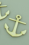 Anchor made of cardboard 50x45x1 mm -10 pieces