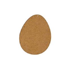 Figura din MDF maron pentru decorare ouar 100x80x2 mm