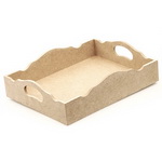 MDF tray for decoration 28x22 cm
